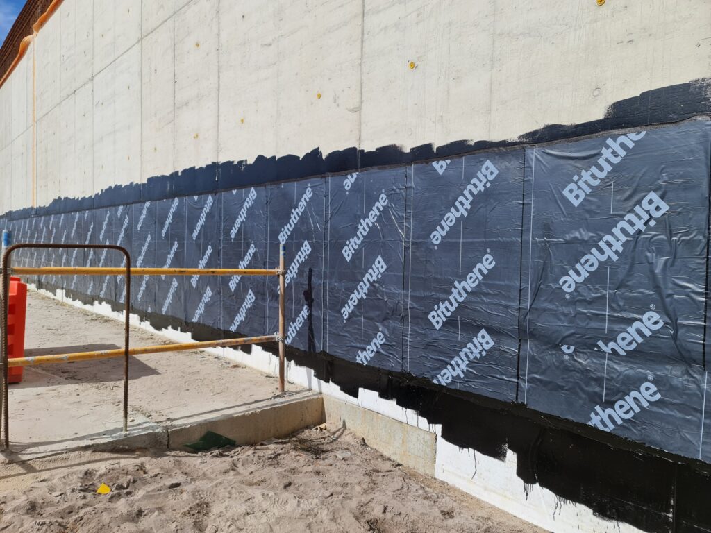 Waterproofing job - Metronet Gnangara - Perth