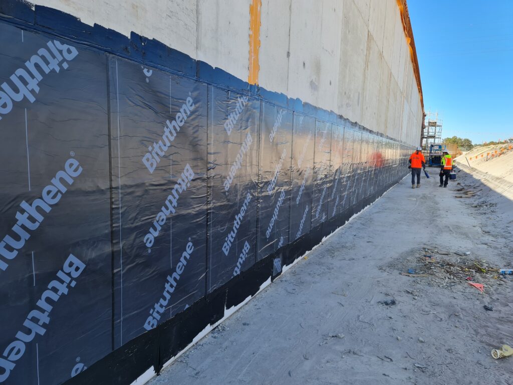 Metronet Gnangara Waterproofing job example