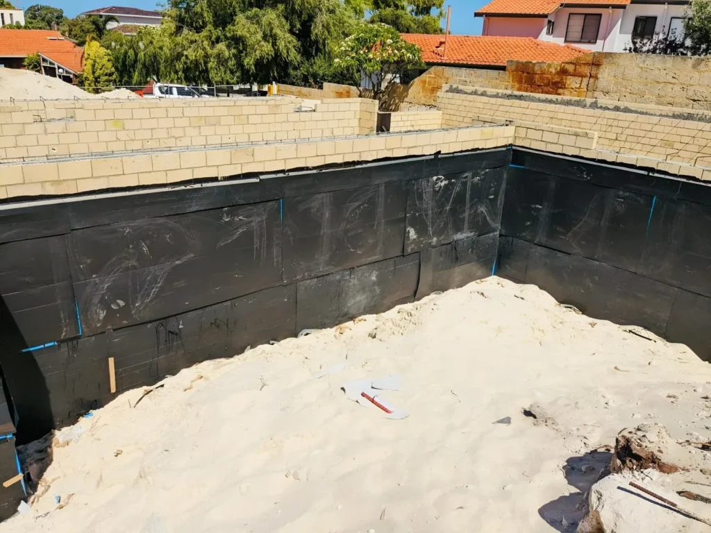 Basement & Undercroft Waterproofing work in a Perth home