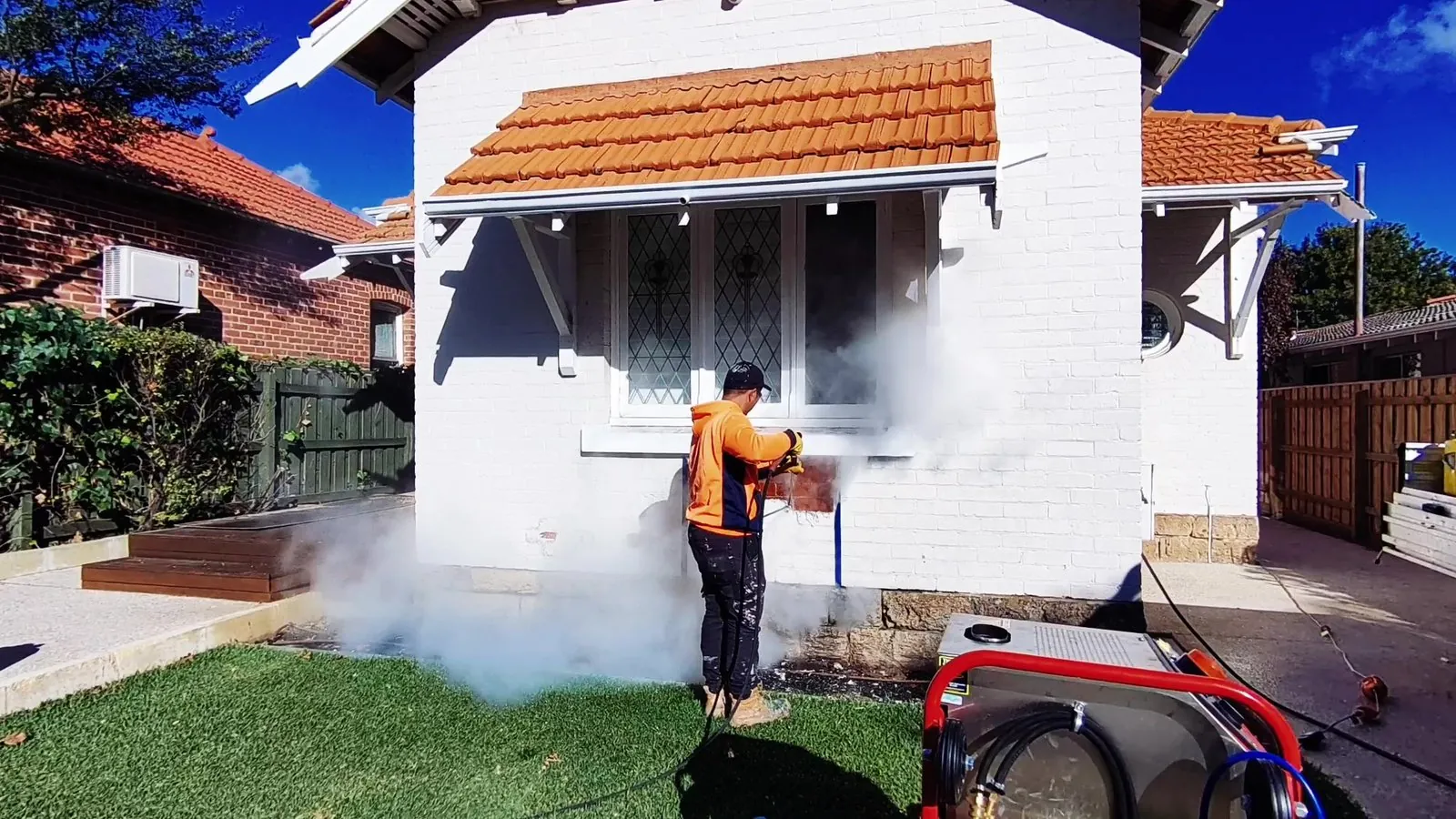 The easy way to remove paint and perform heritage surface cleaning - Waterseal waterproofing article