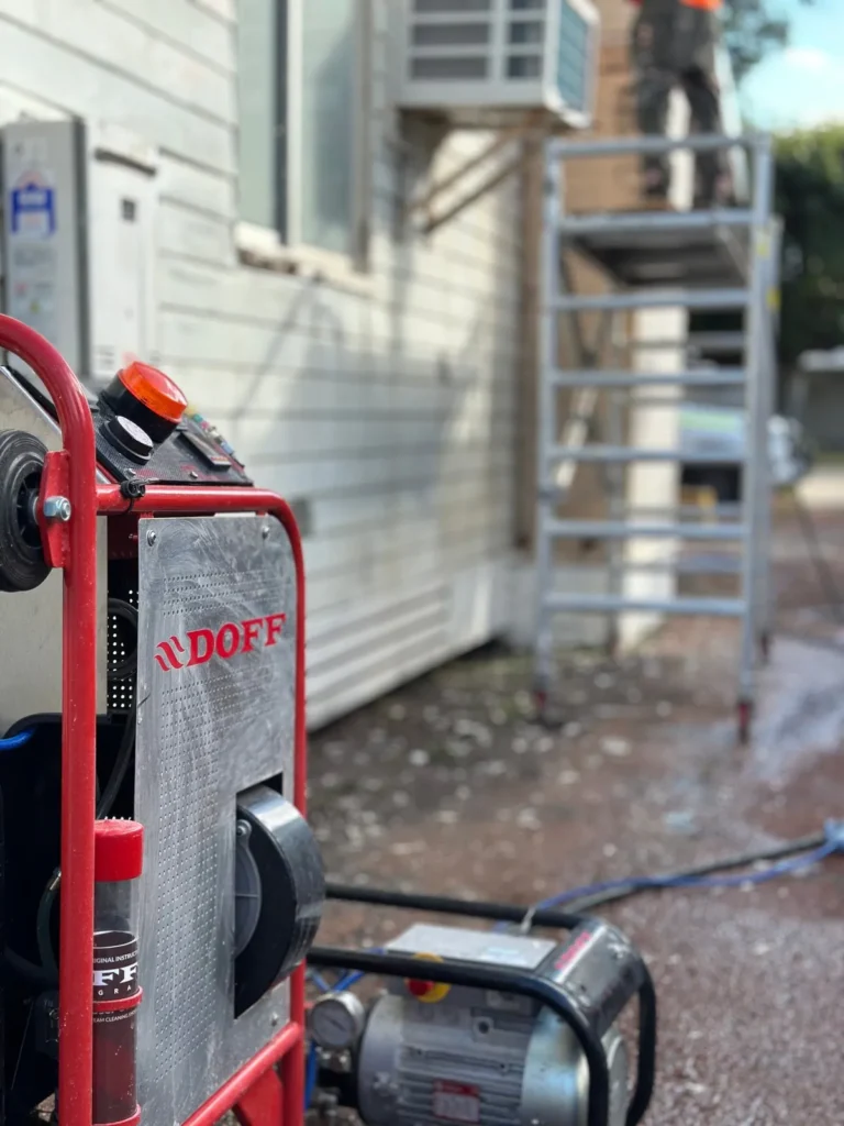 Heritage Surface Cleaning project work in Perth
