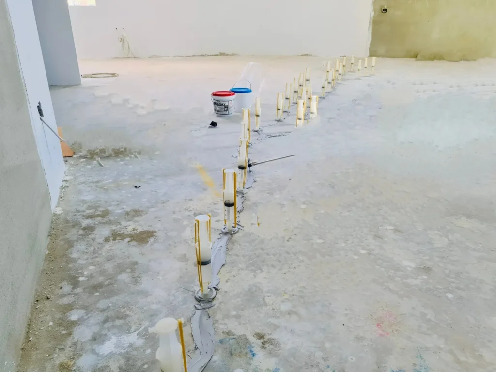 Remedial Waterproofing project work in Perth